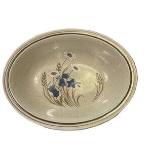 Royal Doulton Lambethware Hill Top Oval Serving Platter England 13"L X 10"W MINT
